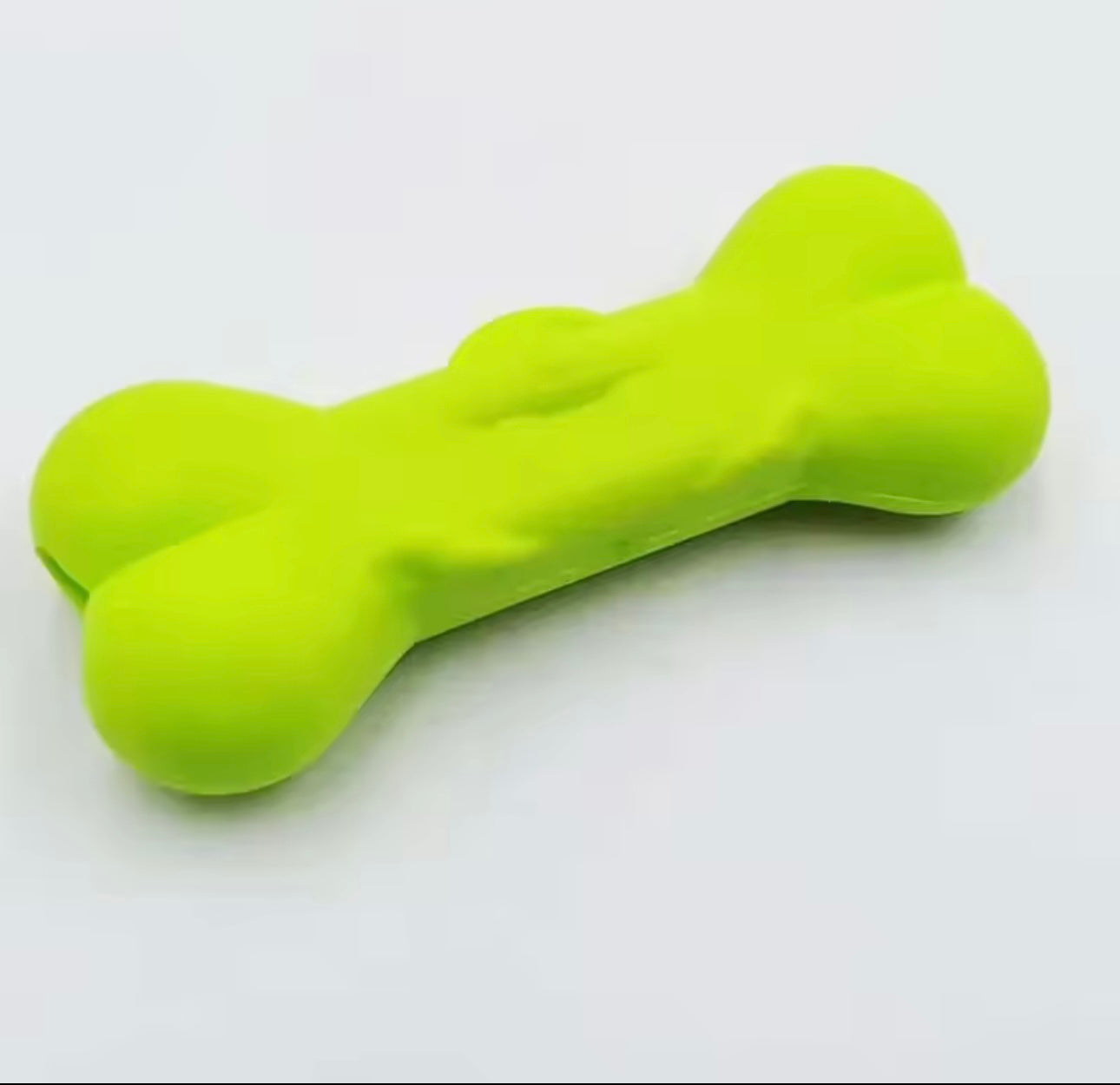 Jouet Os en Silicone Naturel pour Chien – Haute Résistance
